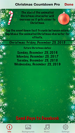 Christmas Countdown Pro tree