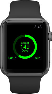 Easter Countdown Pro Apple Watch App