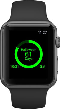 Halloween Countdown Pro Apple Watch App