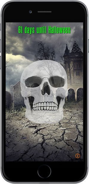 Halloween Countdown Pro for the iPhone